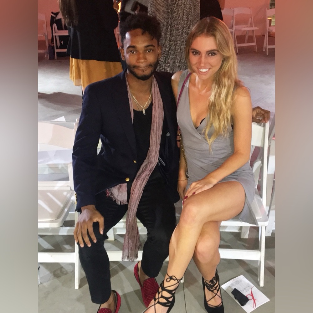 V-neck Sleeveless Pleated Side Slit Dress Grey - Comfortable fabric